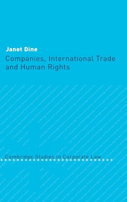 Produktbild: Companies, International Trade and Human Rights