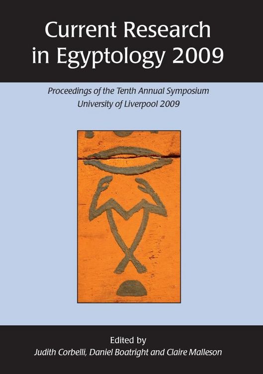 Produktbild: Current Research in Egyptology 2009