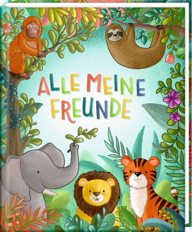 Produktbild: Freundebuch: Wilde Tiere - Alle meine Freunde