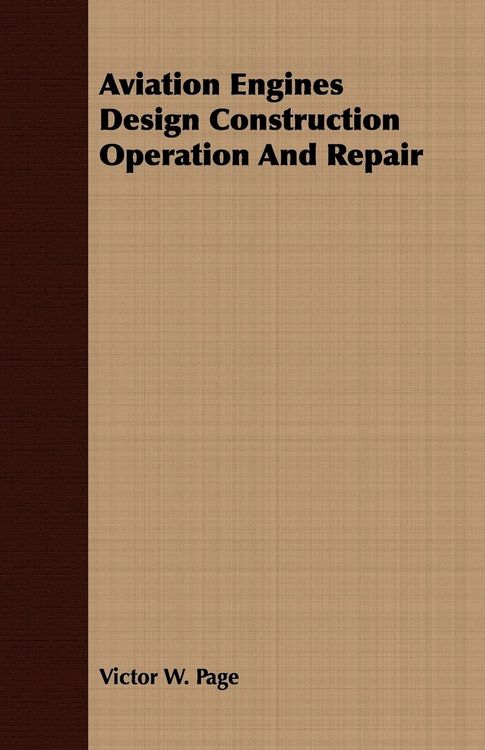 Produktbild: Aviation Engines Design Construction Operation And Repair