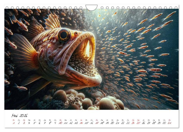 Produktbild: Die besten Naturbilder des Jahres - Einzigartige Augenblicke (Wandkalender 2026 DIN A4 quer), CALVENDO Monatskalender