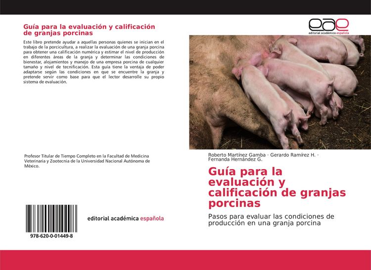 Produktbild: Gu&iacute;a para la evaluaci&oacute;n y calificaci&oacute;n de granjas porcinas