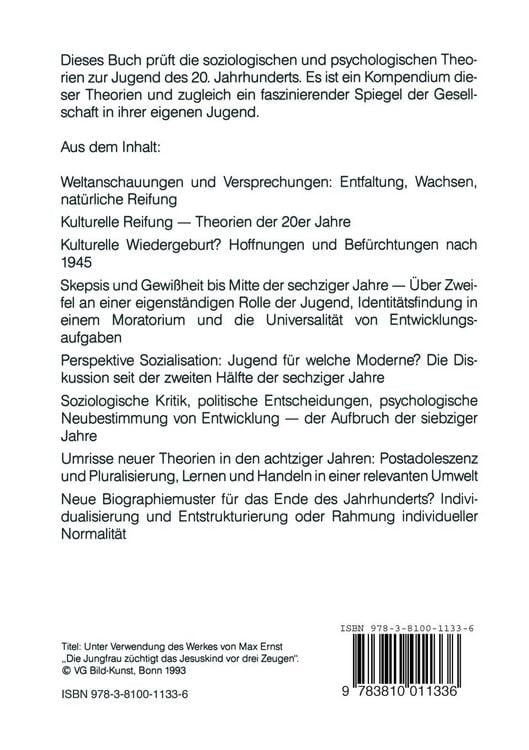 Produktbild: Jugend vor der Moderne