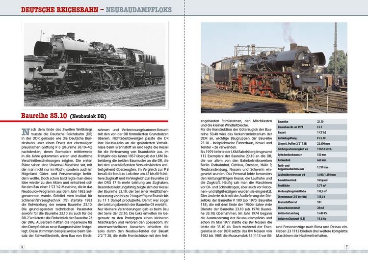 Produktbild: Moderne Dampfloks nach 1945