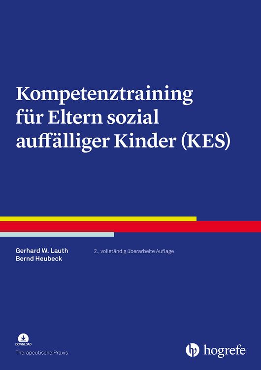 Produktbild: Kompetenztraining f&uuml;r Eltern sozial auff&auml;lliger Kinder (KES)