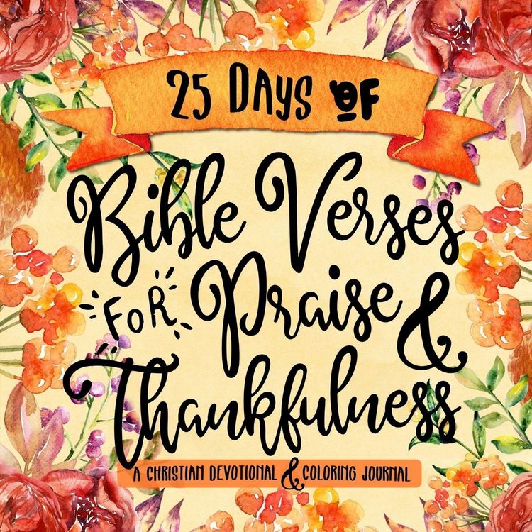 Produktbild: 25 Days of Bible Verses for Praise & Thankfulness