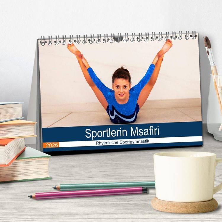 Produktbild: Rhythmische Sportgymnastik (Tischkalender 2026 DIN A5 quer), CALVENDO Monatskalender