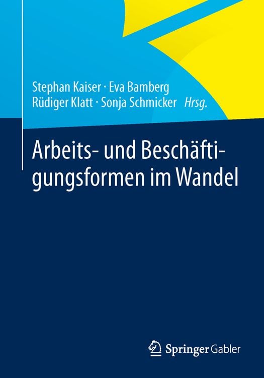 Produktbild: Arbeits- und Besch&auml;ftigungsformen im Wandel