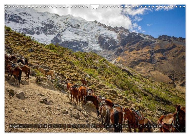 Produktbild: Peru - Traumreise durch das Land der Inka (Wandkalender 2027 DIN A3 quer), CALVENDO Monatskalender