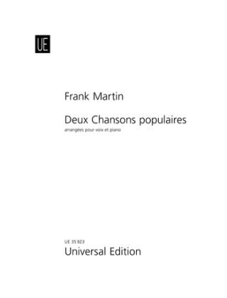 Produktbild: 2 Chansons populaires f&uuml;r Gesang und Klavier