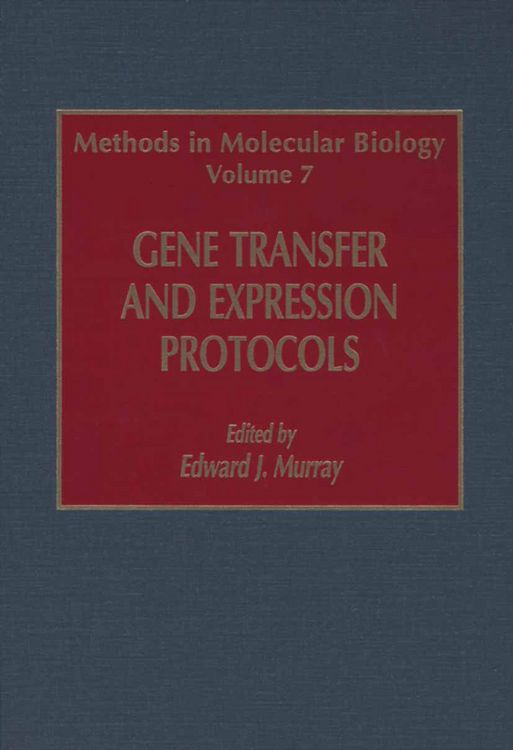 Produktbild: Gene Transfer and Expression Protocols