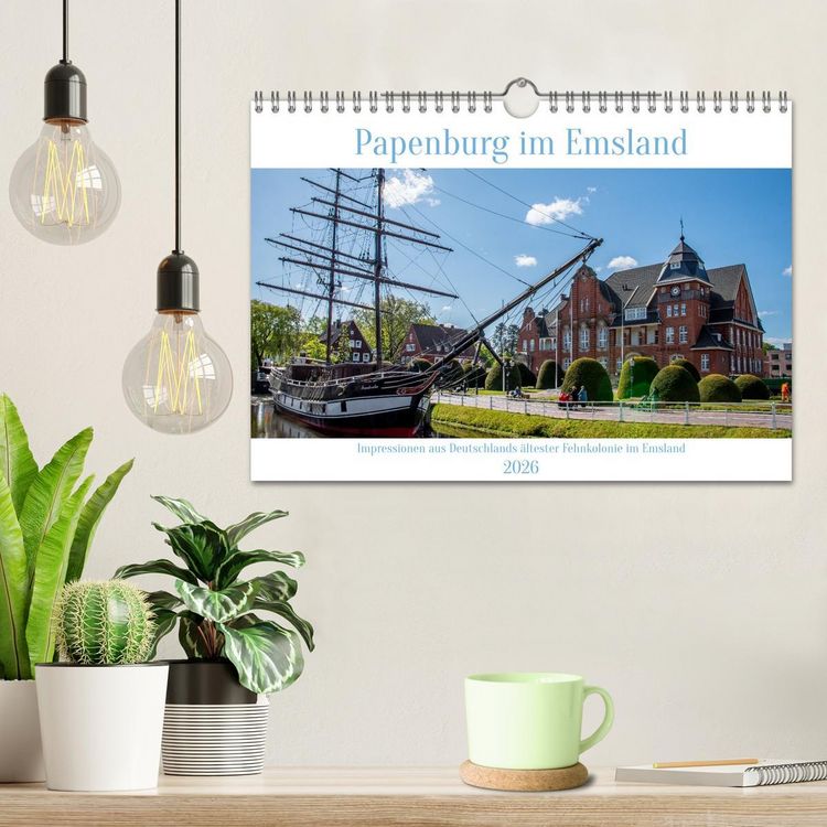 Produktbild: Papenburg im Emsland (Wandkalender 2026 DIN A4 quer), CALVENDO Monatskalender