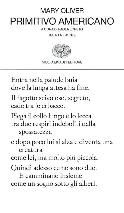 Produktbild: Primitivo americano. Testo inglese a fronte