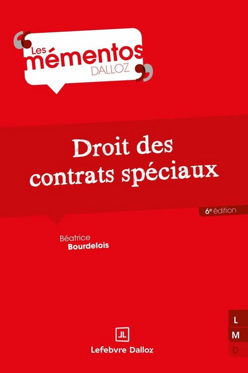 Produktbild: Droit des Contrats Speciaux (6e Edition)