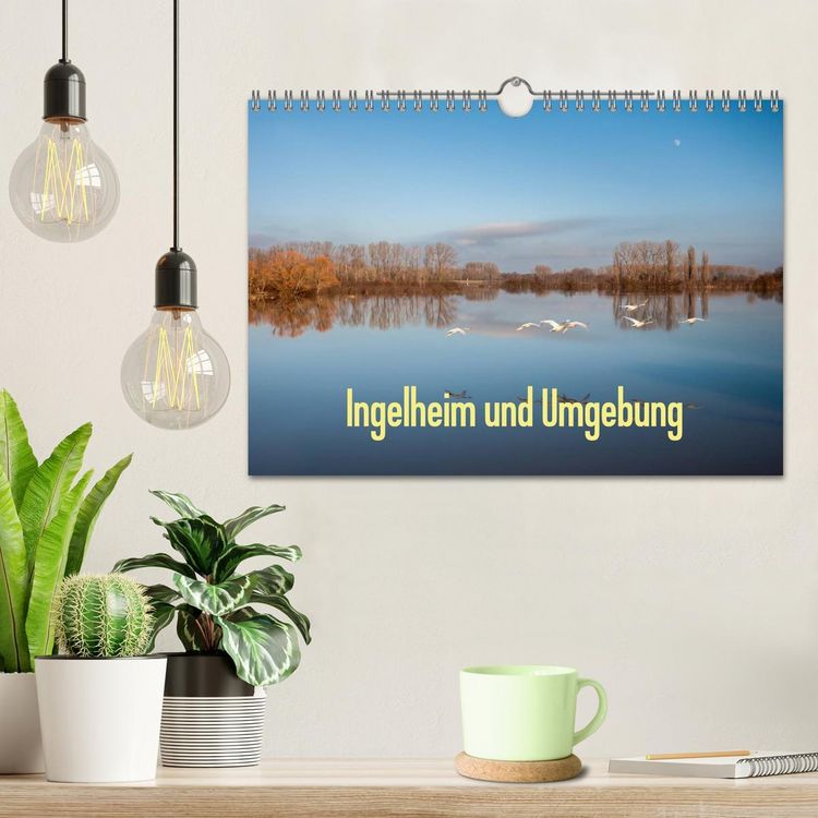 Produktbild: Ingelheim und Umgebung (Wandkalender 2026 DIN A4 quer), CALVENDO Monatskalender