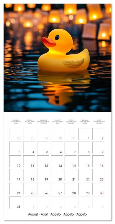Produktbild: Yellow Travelers (Wall Calendar 2026 12 &times; 12 Inch) CALVENDO 12 Month Wall Calendar