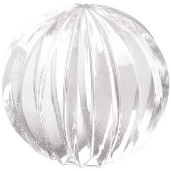 Produktbild: Silikon Gie&szlig;form Kugel mit Steifen, &Oslash; 7,5 x 7 cm / Au&szlig;enma&szlig; Silikonform &Oslash; 7,7 x 7,2 cm