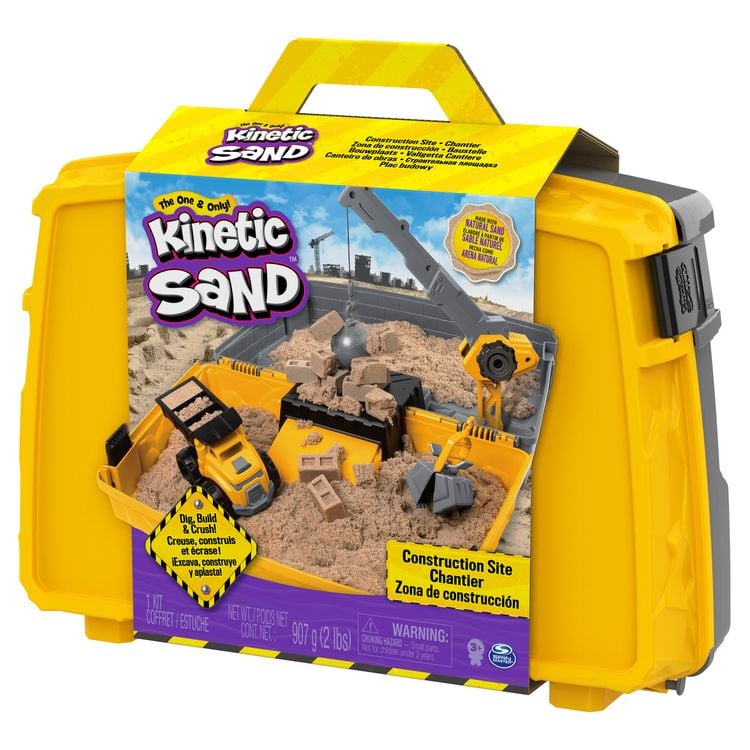 Produktbild: Kinetic Sand Baustellen Koffer