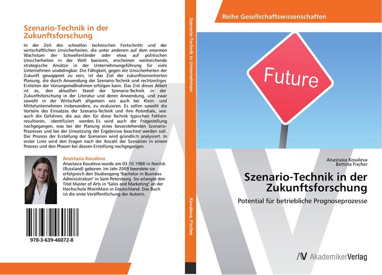 Produktbild: Szenario-Technik in der Zukunftsforschung