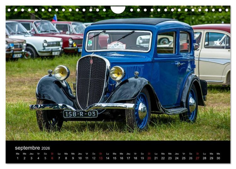 Produktbild: AUTO MOBILE (Calendrier mural 2026 DIN A4 vertical), CALVENDO calendrier mensuel