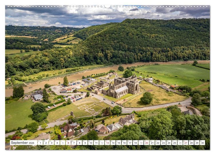 Produktbild: Gro&szlig;britannien - Wales (Wandkalender 2026 DIN A2 quer), CALVENDO Monatskalender