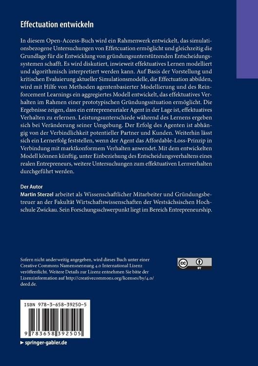 Produktbild: Effectuation entwickeln