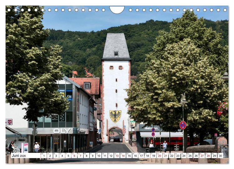 Produktbild: Barbarossastadt Gelnhausen vom Frankfurter Taxifahrer Petrus Bodenstaff (Wandkalender 2026 DIN A4 quer), CALVENDO Monatskalender