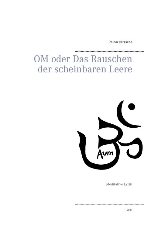 Produktbild: OM oder Das Rauschen der scheinbaren Leere