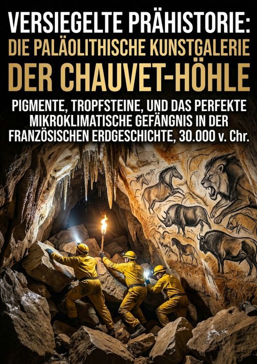Produktbild: Versiegelte Pr&auml;historie: Die pal&auml;olithische Kunstgalerie der Chauvet-H&ouml;hle