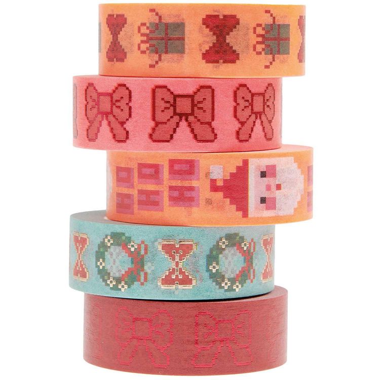 Produktbild: Tape Set Bows, , 5 Stk, 1,5 cm x 10 m