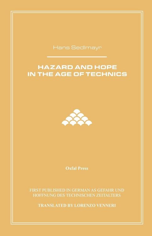 Produktbild: Hazard and Hope in the Age of Technics