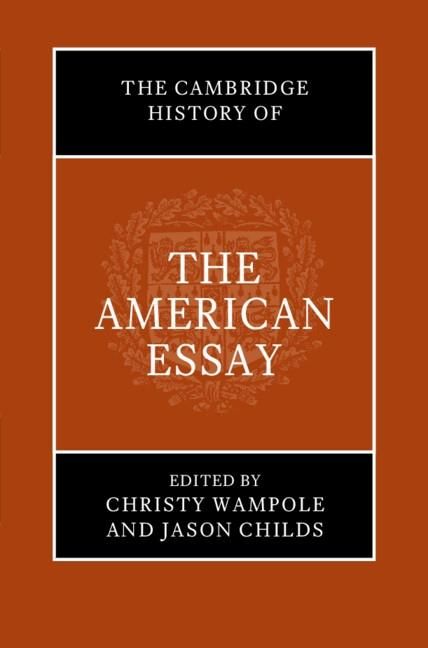 Produktbild: Cambridge History of the American Essay