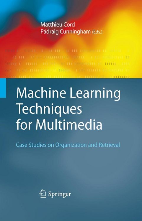 Produktbild: Machine Learning Techniques for Multimedia