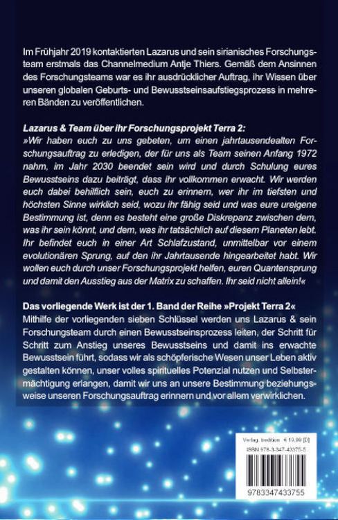 Produktbild: PROJEKT TERRA 2 &ndash; Botschaften aus dem Licht vom Sirius &ndash; Eine Bewusstseinsschule der neuen Zeit