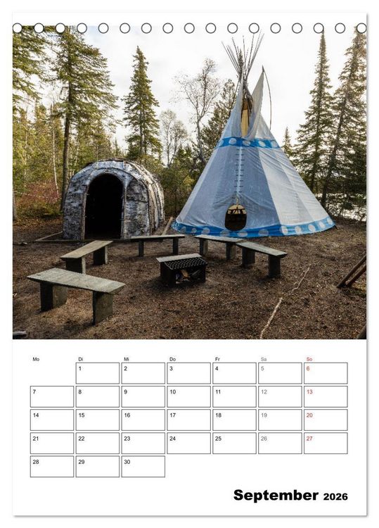 Produktbild: Mein Sch&ouml;nes Kanada (Tischkalender 2026 DIN A5 hoch), CALVENDO Monatskalender