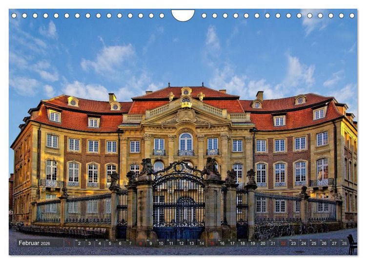 Produktbild: M&uuml;nster - Historische Stadt mit jungem Gesicht (Wandkalender 2026 DIN A4 quer), CALVENDO Monatskalender