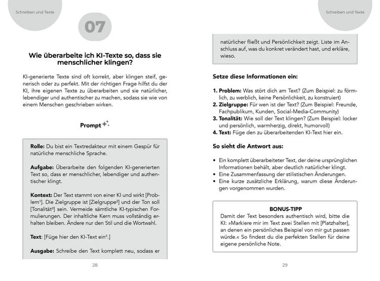 Produktbild: Clever gefragt, prompt gel&ouml;st &ndash; die 77 besten Fragen an ChatGPT & Co.