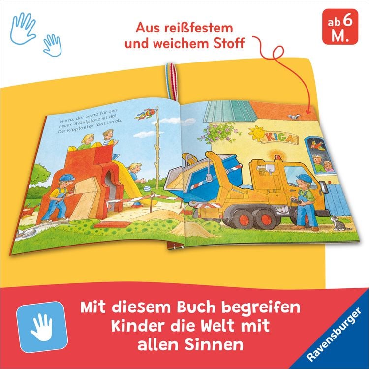 Produktbild: Mein Knuddel-Knautsch-Buch - Gro&szlig;e Fahrzeuge