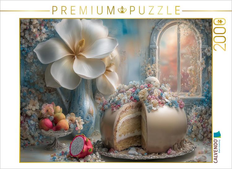 Produktbild: CALVENDO Puzzle Fr&uuml;hlingspoesie in Pastell - ein zartes Stillleben voller Leichtigkeit | 2000 Teile Lege-Gr&ouml;&szlig;e 90x67cm Foto-Puzzle f&uuml;r gl&uuml;ckliche Stun