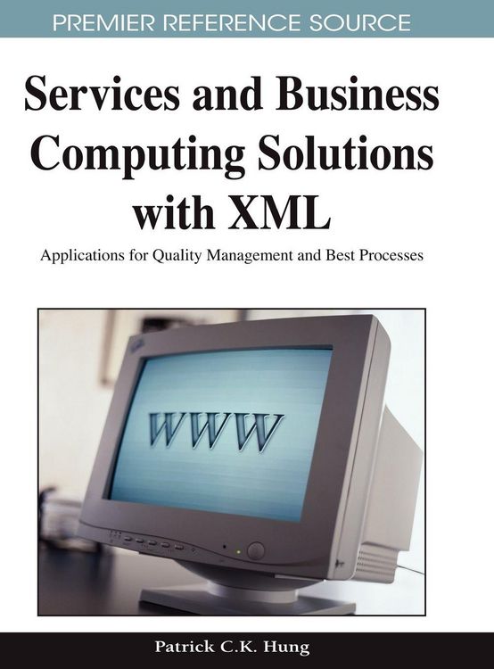 Produktbild: Services and Business Computing Solutions with XML