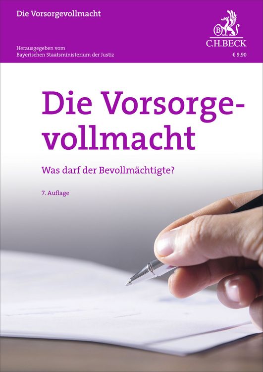 Produktbild: Die Vorsorgevollmacht