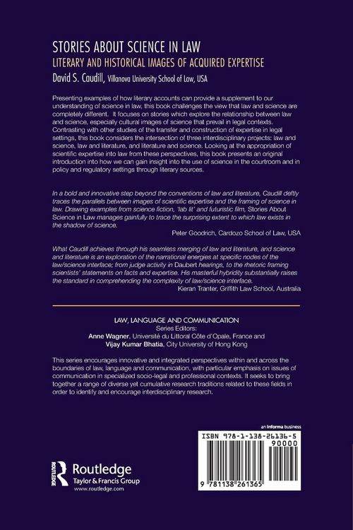 Produktbild: Stories About Science in Law