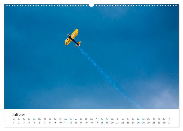 Produktbild: AVIATION CLASSICS seen by custompix.de (Wandkalender 2026 DIN A2 quer), CALVENDO Monatskalender