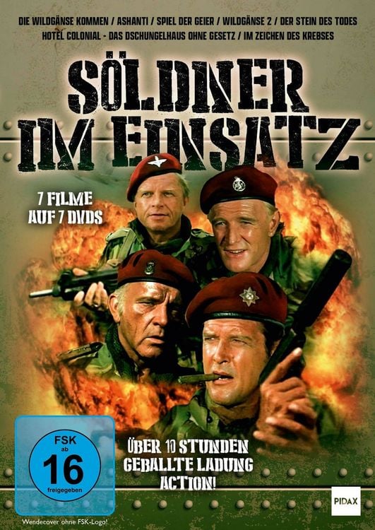 Produktbild: S&ouml;ldner im Einsatz / Die geballte Ladung Action und Spannung mit 7 Filmklassikern! [7 DVDs]