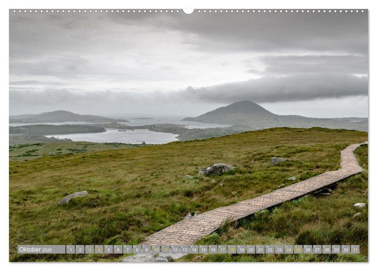 Produktbild: Wanderwege in Europa (Wandkalender 2026 DIN A2 quer), CALVENDO Monatskalender