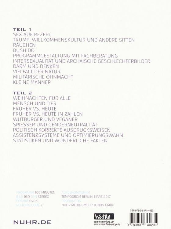 Produktbild: Nur Nuhr