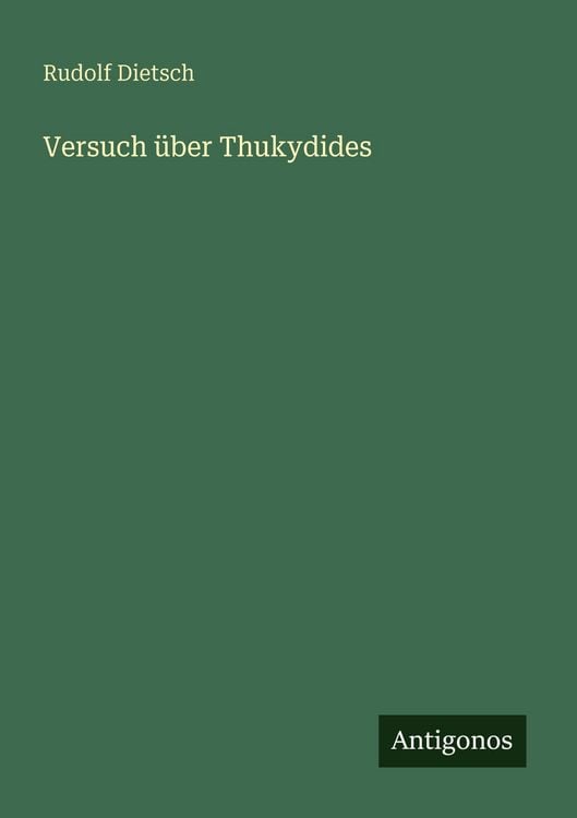Produktbild: Versuch &uuml;ber Thukydides