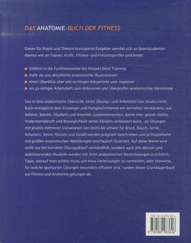 Produktbild: Das Anatomie-Buch der Fitness