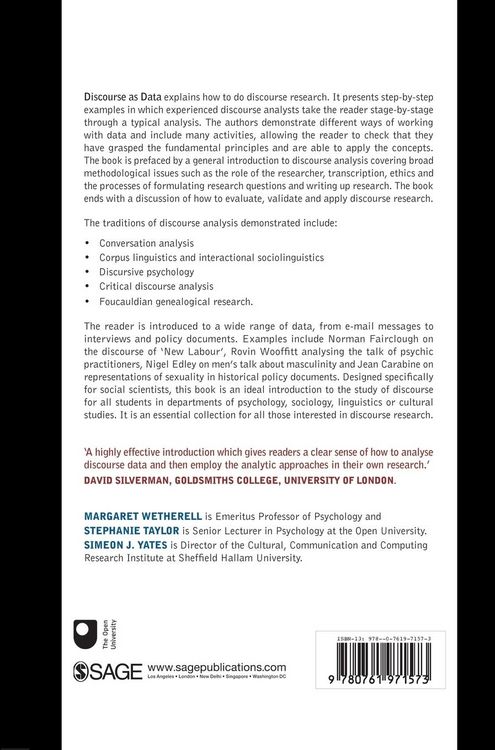 Produktbild: Discourse as Data