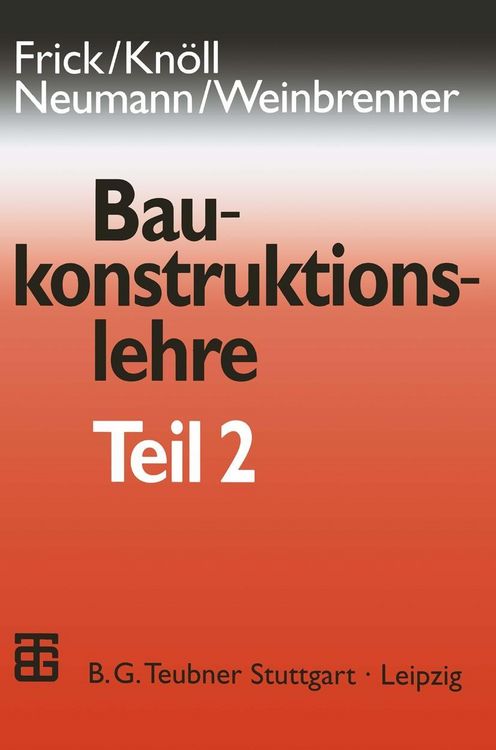 Produktbild: Baukonstruktionslehre